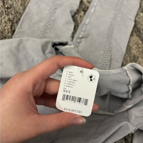 Free People Good Karma Grey Longsleeve Jumpsuit | Free People Sz Small Bodysuit- - Picture 6 of 11